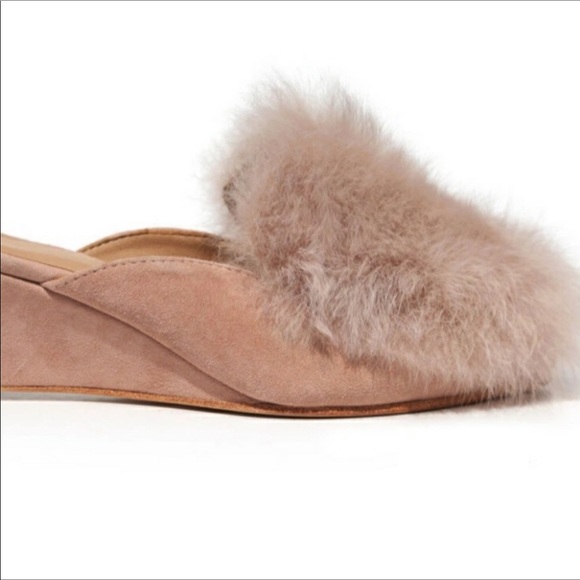 Huma Blanco Antonia Slide Suede Wedges - Picture 4 of 4